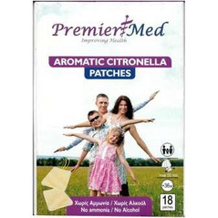 Premier Med Aromatic Citronella Patches 18τμχ