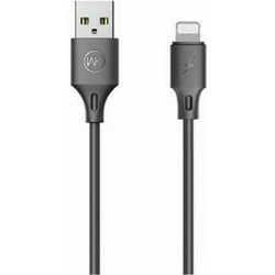 WK WDC-092 USB-A to Lightning Cable 1m Black 6941027606766
