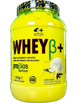 4+ Nutrition Wheyβ+ Smooth Vanilla Πρωτεΐνη Ορού Γάλακτος 1.8kg