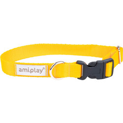 Amiplay Samba Κολάρο Σκύλου Κίτρινο 1x20-35cm