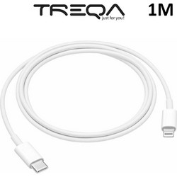Treqa CA-1014 USB-C to Lightning Cable 1m White 5-30502154