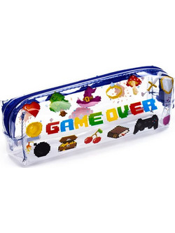 Puckator Game Over Κασετίνα Βαρελάκι Διαφανής PCASE81