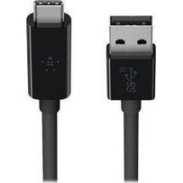 Belkin USB-A to USB-C 1m Black F2CU029BT1M-BLK