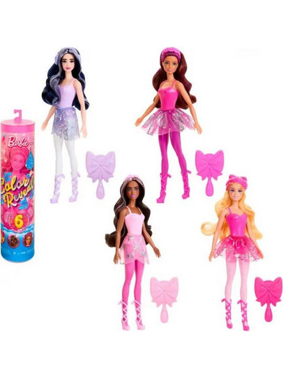 Mattel Barbie Color Reveal Μπαλαρίνες Διάφορα Σχέδια