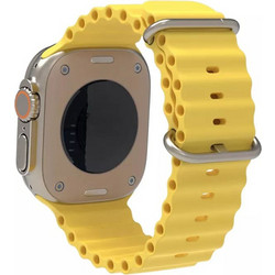 KLGO Λουράκι Σιλικόνης Yellow (Apple Watch 42 / 44 / 45 / 49mm)