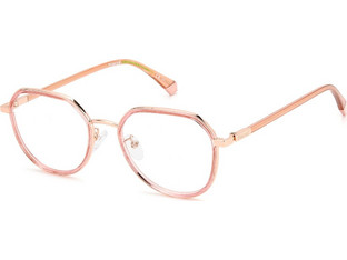 Polaroid Eyewear PLD455G DDB Σκελετός Γυαλιών Οράσεως Μεταλλικός Χρυσός