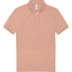 B&C Collection Ανδρική Μπλούζα Polo Κοντομάνικη Nude PU426