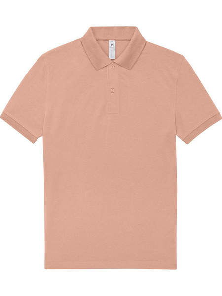 B&C Collection Ανδρική Μπλούζα Polo Κοντομάνικη Nude PU426