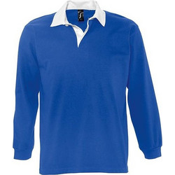 Sol's Ανδρική Μπλούζα Polo Μακρυμάνικη Royal Blue 11313