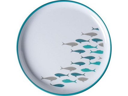 Marine Business Kοχύλια Kαι Coastal Πιάτα Γλυκού Μελαμίνης 22cm 6τμχ 8435436611643