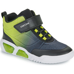 Geox Παιδικά Sneakers Μποτάκια με Φωτάκια Πράσινα J46GVB0EE54C0802