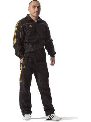 Adidas TR40 Ανδρικό Σετ Φόρμας Μαύρο 01038656