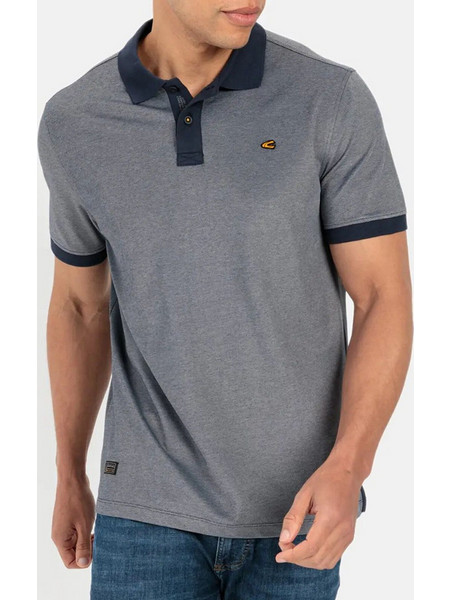 Camel Active Ανδρική Μπλούζα Polo Κοντομάνικη Γκρι C241-409965-3P10-47