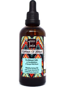 Gaia Products Wild Musk Αμυγδαλέλαιο για Μασάζ 100ml