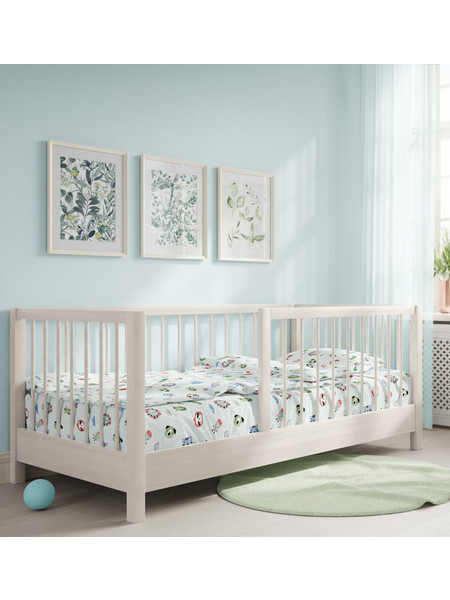 Cokitex Oasis Σετ Βρεφικά Σεντόνια Κούνιας Βαμβακερά με Λάστιχο 125x175 Green