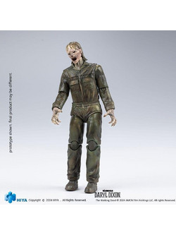 HIYA Toys The Walking Dead Exquisite Mini Daryl Dixon Dark Eyes Walker 11cm