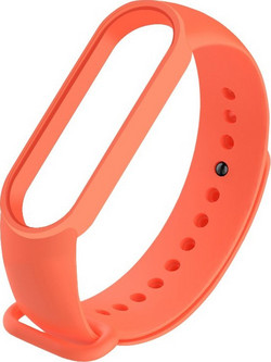 Λουράκι Σιλικόνης Orange (Xiaomi Mi Band 5 / 6)