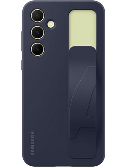 Samsung Standing Grip Back Cover Blue / Black (Samsung Galaxy A55)