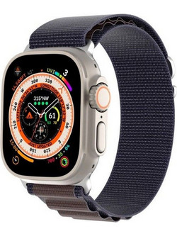 Dux Ducis GS Version Λουράκι Υφασμάτινο Indigo Blue (Apple Watch 42 / 44 / 45 / 49mm)