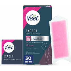 Veet Expert Ταινίες Αποτρίχωσης για Πόδια 30τμχ