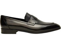 Boss Shoes Ανδρικά Μοκασίνια Loafers Δερμάτινα Μαύρα Z7519