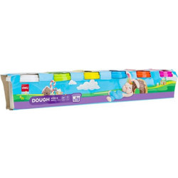 Deli Genius Soft Dough Basic Colours Πλαστοζυμαράκια 6τμχ