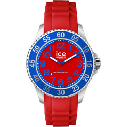 Ice Watch Ανδρικό Ρολόι με Κόκκινο Καουτσούκ Λουράκι IC020364