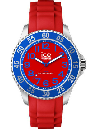 Ice Watch Ανδρικό Ρολόι με Κόκκινο Καουτσούκ Λουράκι IC020364
