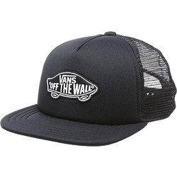 Vans Off The Wall -B Καπέλο Jockey με Δίχτυ Snapback Υφασμάτινο Μαύρο VN000FSCBLK1