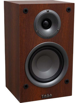 Taga Harmony TAV-807S Ζεύγος Ηχείων Hi-Fi Βιβλιοθήκης 120W 2 Δρόμων Walnut