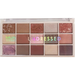 MUA 15 Shade Undressed Παλέτα Σκιών 12gr