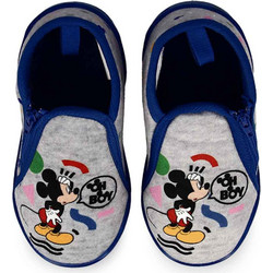 Parex Mickey Χειμερινές Παιδικές Παντόφλες Μποτάκια για Αγόρια Γκρι Μπλε 10126192