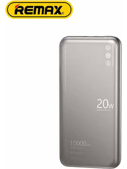 Remax RPP-636 Power Bank 10000mAh 20W Grey