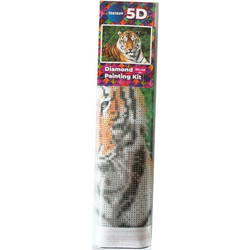 Centrum Τίγρης Καμβάς Diamond Painting Kit 40x30cm 89752