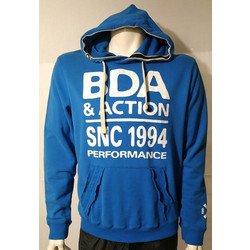 Body Action Ανδρικό Αθλητικό Φούτερ με Κουκούλα Royal Blue 063302-04K-77