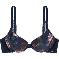 Dorina Mystic Σουτιέν για Βαθύ Ντεκολτέ Push Up με Μπανέλα Navy Μπλε D000867MI033-IK0025