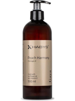 Habys Peach Harmony Λάδι Μασάζ 500ml