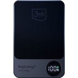 3mk MagSynergy Wireless Magsafe Power Bank 5000mAh 18W Black