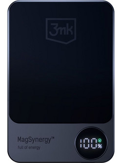3mk MagSynergy Wireless Magsafe Power Bank 5000mAh 18W Black