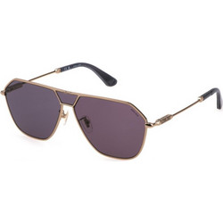 Police SPLL89 628FFY Ανδρικά Γυαλιά Ηλίου Aviator Μεταλλικά Χρυσά με Μαύρο Φακό