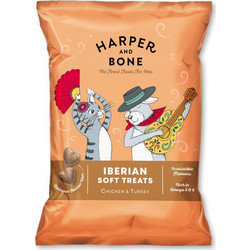 Harper & Bone Iberian Soft Treats Chicken & Turkey 90gr