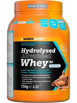 NamedSport Hydrolysed Advanced Whey Almond Chocolate Πρωτεΐνη Ορού Γάλακτος 750gr