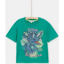 Dpam Παιδικό T-Shirt Κοντομάνικο Πράσινο TOCOTI1