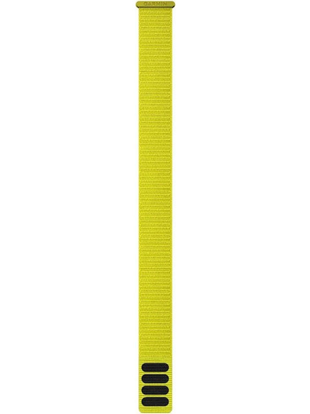 Garmin UltraFit Nylon 22mm Λουράκι Υφασμάτινο Amp Yellow (Garmin Fenix 3 / 5X / 3HR / 5X Plus / 6X / 6X Pro / 7X)