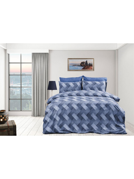 Dimcol Πάπλωμα Υπέρδιπλο 220x240 Αλκμήνη 454 Blue