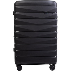 Paulter 1024-66-011 Βαλίτσα Μεσαία 66x44x27cm με 4 Ρόδες Μαύρη