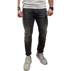 Cover Ανδρικό Τζιν Παντελόνι Skinny Εφαρμογή Ανθρακί K2758-28