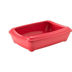 Moderna Λεκάνη Γάτας Κοραλί Μ50xΠ37xΥ13.5cm
