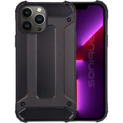 Sonique Heavy Armor Back Cover Black (iPhone 13 Pro Max)