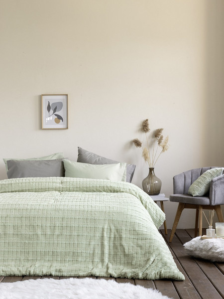 Nima Κουβερτοπάπλωμα Μονό 160x220 Weave Mint